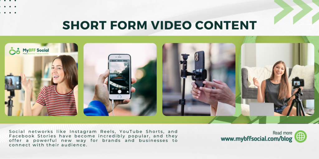 Short Form Video Content - My BFF Social